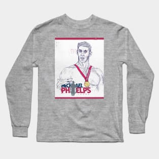 Michael Phelps Long Sleeve T-Shirt